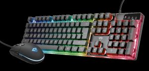 Kit Wired tastatura si mouse Trust GXT 838 Azor, taste