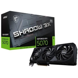 Placa video MSI GeForce RTX 5070 SHADOW 3X OC, 12GB