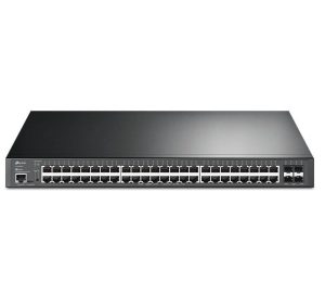 "JetStream™ 48-Port Gigabit and 4-Port 10GE SFP+ L2+ Managed Switch