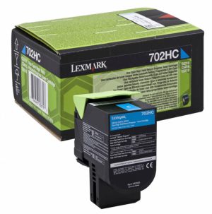 Toner Lexmark 702HC R, Cyan
