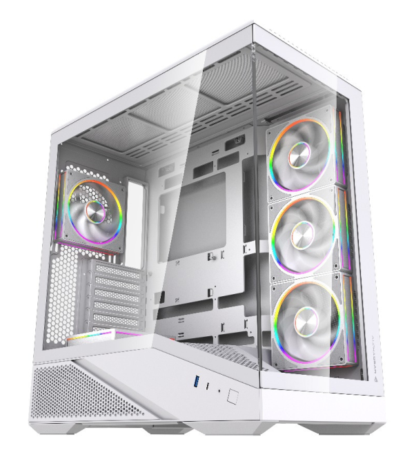 Carcasa ALPHAGEAR Spectre, Mid Tower, White