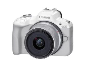 Aparat foto Canon Eos R50 WHITE KIT + Obiectiv RF-S18-45mm