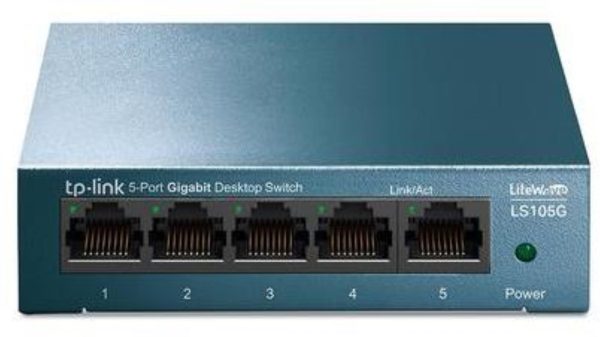 Switch TP-LINK LS1005G, 5 port, 10/100/1000 Mbps