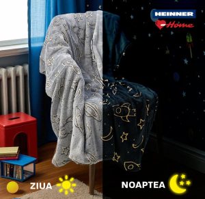 Patura model fosforescent,Space,200x220