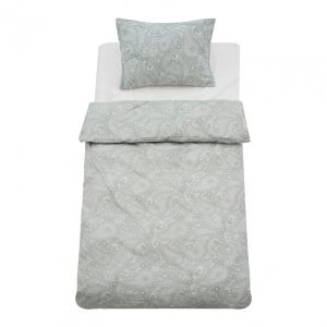 Set de pat single bumbac, 92 gsm,Paisley