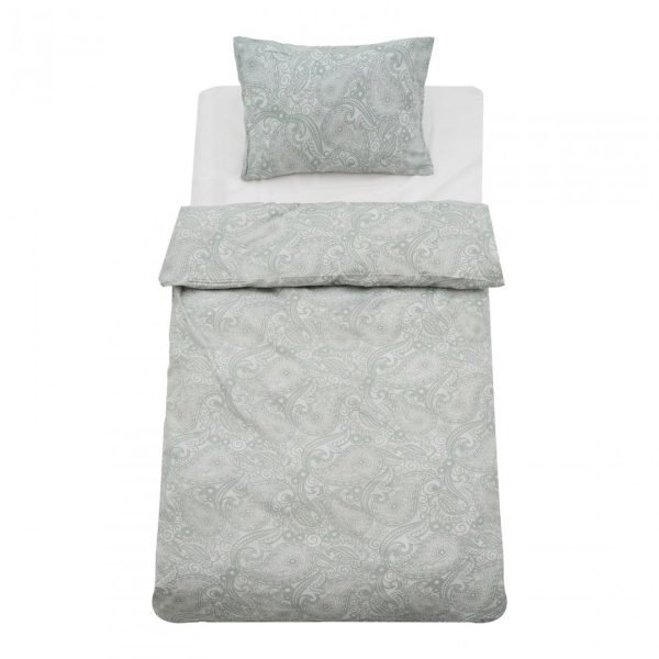 Set de pat single bumbac, 92 gsm,Paisley