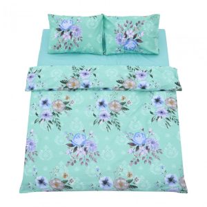 Lenjerie dubla 100% bumbac 4 piese, Spring