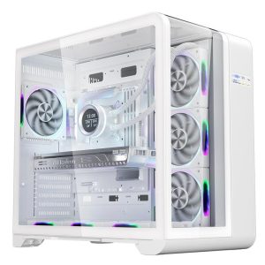 Carcasa 1STPLAYER RT7-WH, Mid Tower, White