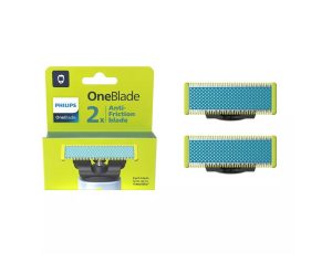 Rezerva OneBlade QP225/50, pentru piele-ultra sensibila, otel inoxidabil, umed si