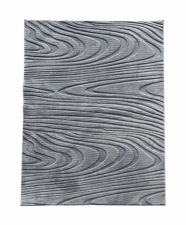 Covor, model in relief,Wave, 120x160 Gri
