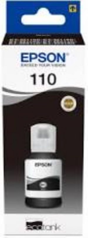 Cartus Epson 110 ECOTANK PIGMENT BLACK, Black