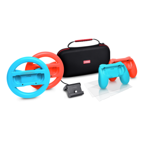 Pachet accesorii Trust pentru conosola Nintendo Switch, pachetul contine: husa