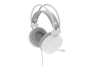 Casti Gaming Head-band GENESIS NSG-2308, Wired, Alb