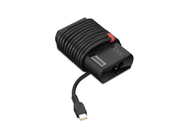 Incarcator Laptop Lenovo Slim USB-C 65W AC Adapter, 65W, Negru,