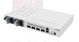 SWITCH MIKROTIK CRS504-4XQ-IN, 1 x 10/100Mbps, 4 x 100 QSFP28