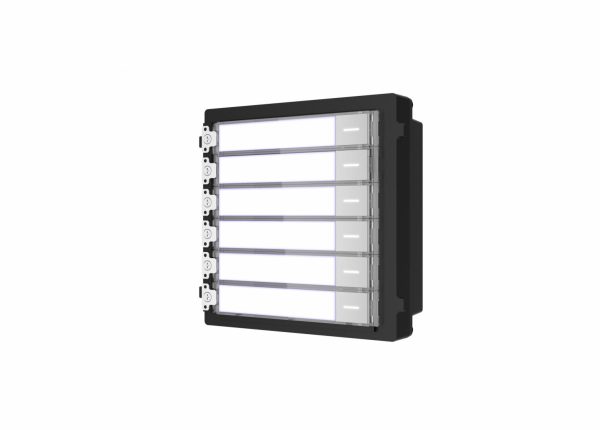 Modul de extensie videinterfon cu sase butoane de apelare Hikvision