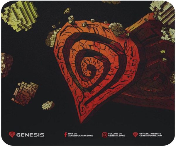 Mousepad Gaming GENESIS Ancient Stone, 250 x 210 mm, Multicolor