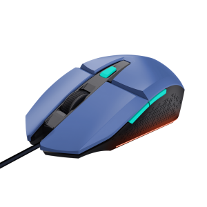 Mouse Gaming Trust GXT109B FELOX, 6400 DPI, Albastru