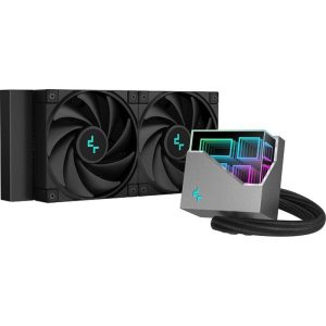Cooler Procesor DeepCool LT520, Lichid, 12 cm, 2 ventilatoare