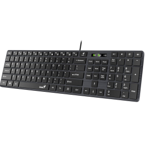 Tastatura Genius SlimStar 126, USB, Negru