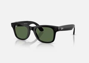 Ray-Ban Meta Wayfarer Gen 2 High Bridge Fit Shiny Black