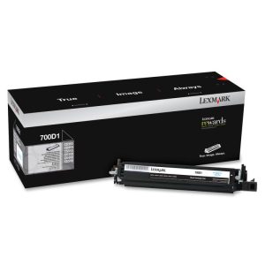 Drum unit LEXMARK 70C0D10, Black