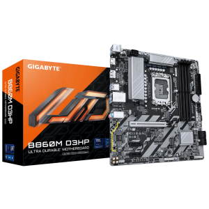 Placa de baza Gigabyte B860M D3HP, Socket 1851, DDR5, Micro-ATX