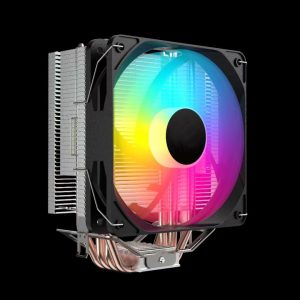 Cooler Procesor Serioux CC92ARGB, dimensiuni 90x90x25mm, viteza ventilator 800-1600±200RPM, TDP: