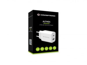 Incarcator Retea CONCEPTRONIC ALTHEA 2-Port 33W USB PD PPS Charger,