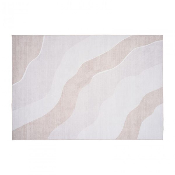 Covor printat, SAND  200x300 cm, lavabil cu spate antialunecare,