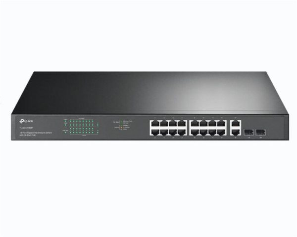 "18-Port Gigabit Rackmount  Switch with 16-Port PoE+ PORT: 16×