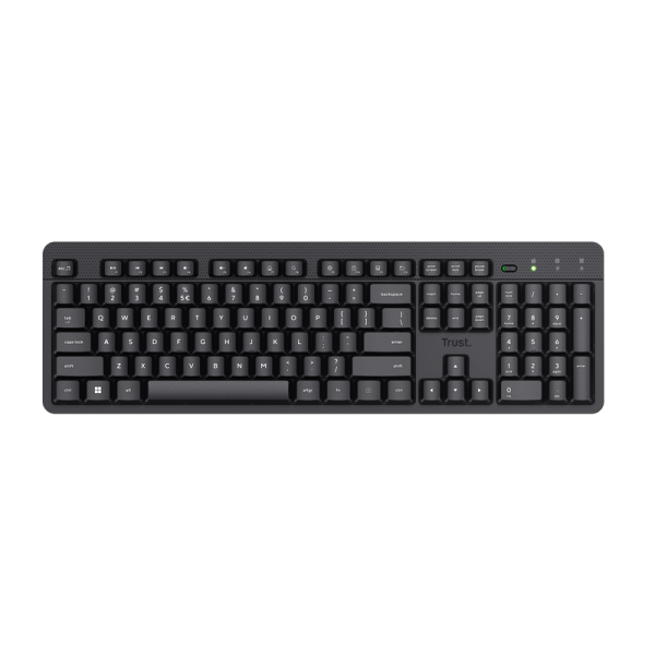 Tastatura Trust Ody II, Wireless, Negru
