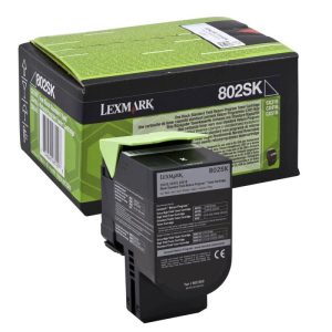 Toner Lexmark 80C2SK0, Black