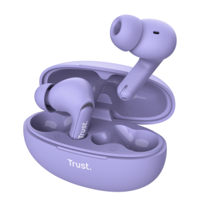 Casti In-ear Trust Yavi, Wireless, Mov