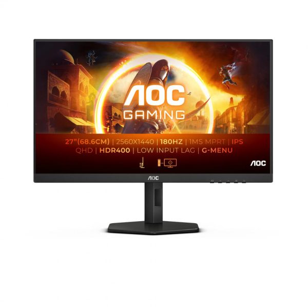 Monitor Gaming AOC Q27G4X, 27", 2560 x 1440 pixeli, Black,