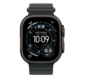 Apple Watch Ultra 3 GPS + Cellular 49mm Black Titanium Case with Black
