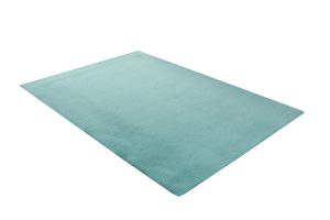 Covor Heinner Shaggy soft blanita Turcoaz 70x140 cm