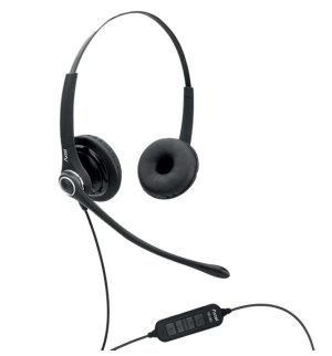 Casti Head-band Axtel PRO XL duo NC WB, Wired, noise-canceling,