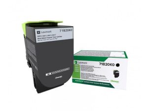 Toner Lexmark 71B20K0, Black