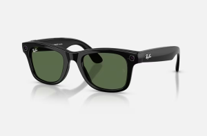 Ray-Ban Meta Wayfarer Gen 2 High Bridge Fit Shiny Black