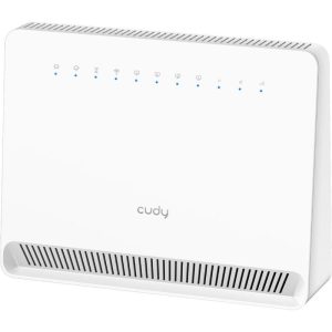 CUDY Router WiFi AC1200 4G LTE Cat 6 Gigabit, 4x