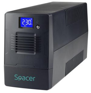 UPS SPACER SPUP-1000D-LIT01, 600W, LCD, USB, Tower