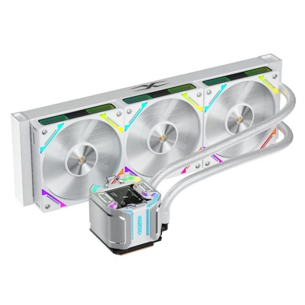 Cooler Procesor 1stPlayer X-Starship 360-wh, Lichid, 12 cm, 3 ventilatoare,