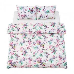 Set de pat king size bumbac,144TC,Sakura