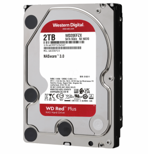 HDD NAS WD Red Plus, 2 TB, 5400 RPM, 128