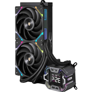 Cooler Procesor 1stPlayer X-Starship 240E, Lichid, 12 cm, 2 ventilatoare,