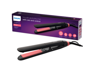 Placa de par PHILIPS StraighCare Essential BHS376/00, Tehnologie ThermoProtect, Placi