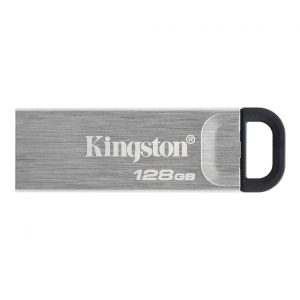 Memorie USB Kingston DataTraveler Kyson 128GB, USB 3.2, Argintiu