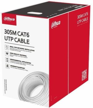 Cablu UTP CAT6,Conductor de cupru de înaltă puritate, fără oxigen,