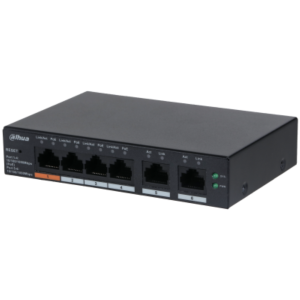 Dahua desktop switch, 6 porturi Gigabit, 4 porturi POE, CS4006-4GT-60,
